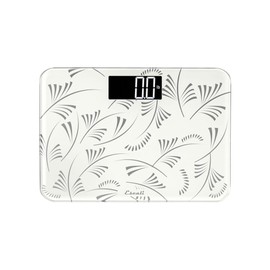Escali Compact Digital Bathroom Travel Scale for Body Weight with Small Space-Saving Platform and High Capacity of 400 lb, Batteries Included