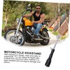 Mikinona Motorbike Retractable Side Foot Support Durable Kickstand for Electric