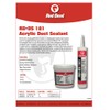 Red Devil 0846DS RD-DS 181 Acrylic Latex Duct Sealant, 10.1