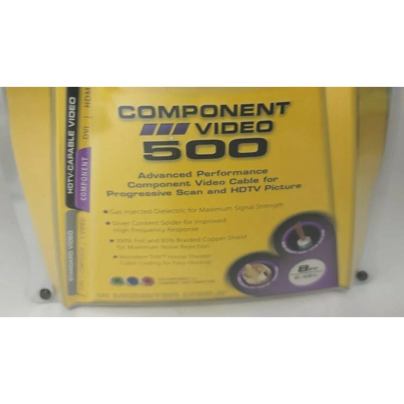Monster THX 500 Certified 8ft/2.43m Component Video Cable Set THX-V500-CV-8