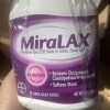 Miralax Gentle Constipation Relief 14 Doses Laxative Powder - 8.3oz