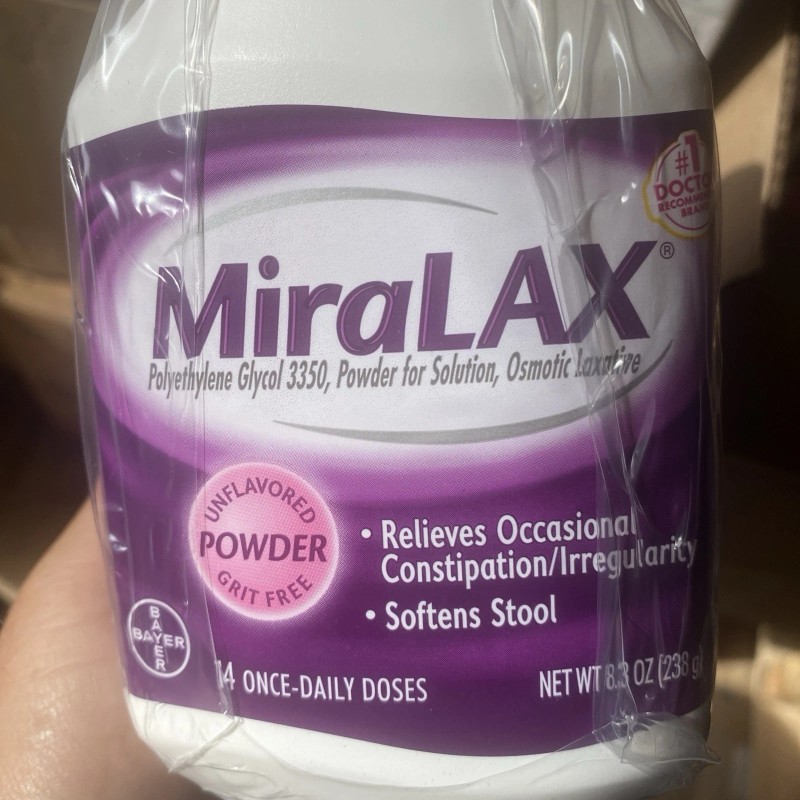 Miralax Gentle Constipation Relief 14 Doses Laxative Powder - 8.3oz