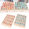 Guessing Game Toy Wooden Parent Child Interactive Logical Thinking Training