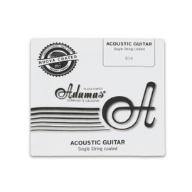 Adamas Nuova Acoustic Guitar Strings with Solid Brass Ball End .014"/0.36 mm