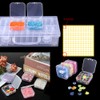 XINGSUI 1 Set Rectangular Plastic Boxes,Photo Storage Box,Clear Plastic Organizer