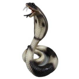 Generisch Cobra snake 15 x 9 cm poison snake snake figurine decoration COR 7294 B
