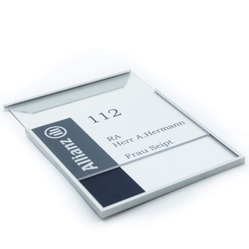 Logistic Sign System Tenuis Door Sign for Office (120/120 mm)