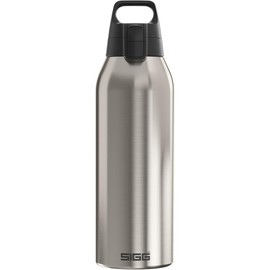 Sigg - Borraccia in acciaio inox – Shield One Brushed – Adatto per bevande gassate – A prova di perdite – Leggera – Senza BPA – Outdoor & Fitness – 1,5 l