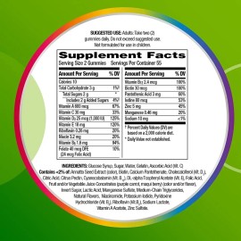 Multivitaminico Centrum Adultos Vitaminas 180 Gomitas Energy