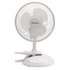 Holmes Convertible Desk & Clip Fan, White HCF0611A-WM