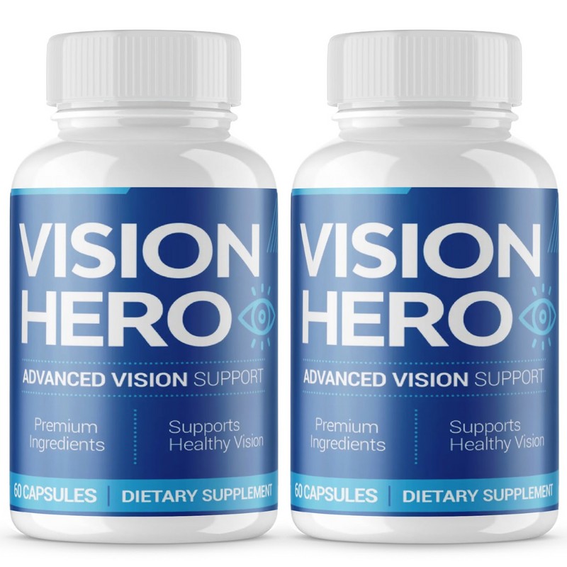 Vision Hero Pills Supplement for Advance Vision Support (120 Capsules)