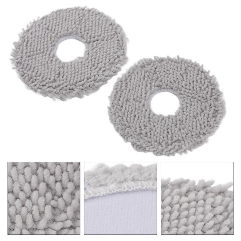 6Pcs Robot Vacuum Cleaner Mop Pads Replacement Robot Vacuum Mopping