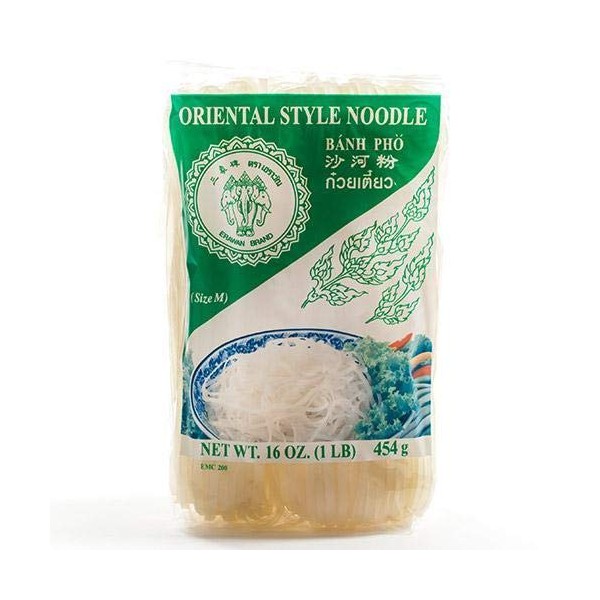 Banh Pho (Pad Thai) Noodles by Erawan (16 ounce)