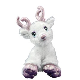 Plush Toy Wanderland Sparkles the Reindeer 8" Plush Stuffed Toy - Soft & Cuddly Holiday Gift