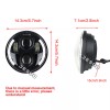 JESUO 4PC 5-3/4 5.75 Inch Round LED Headlight Hi/Lo Beam