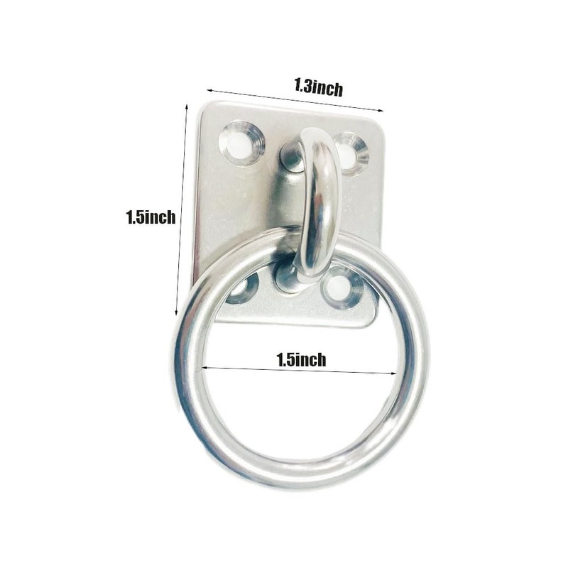 Wvkzuc 2 Set Heavy Duty Hanger Hook Hammock Wall Mount
