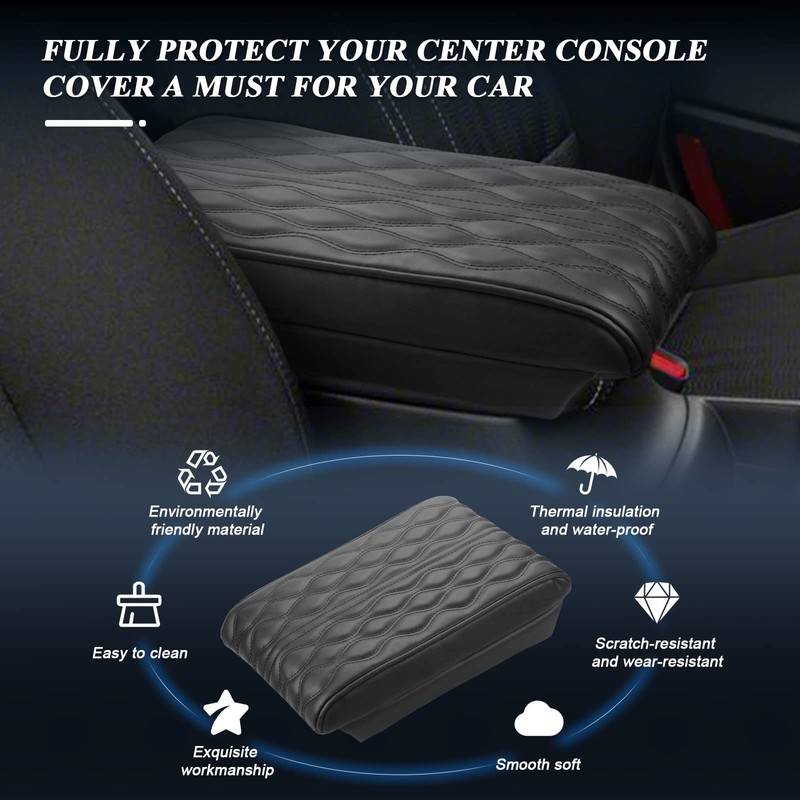BIBIBO Armrest Cover Compatible with ia Sportage NQ5 2022-2025 (Automatic