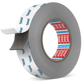 EMITEVER Heavy Duty Double Sided Tape, 0.78In x 18Ft Tesa 6703 Adhesive Mounting Tape, Foam Tape Waterproof & Extreme Temp Resistant, No Residue Removal Two Sided Tape for Walls, Auto, Home, Office