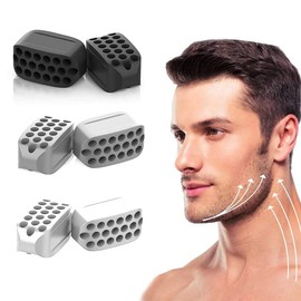 PLABBDPL Jaw Trainer, Pack of 6 Jawline Exerciser and Jaw Training, Jaw Exerciser, Jawline Trainer, Jaw Exerciser, Double Chin Trainers for Exercises, Face Muscles Men Women