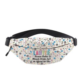 Lawyer Gift Lawyer Crossbody Bag Law School Grad Gift L-awyer Bum Bag Paralegal Attorney G-ift Law Firm Gi-ft (Lawyer Bag CA)