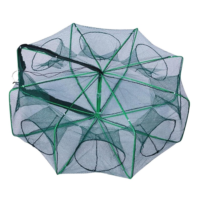 Foldable Fishing Trap,Portable Fish Crab Cast Net - Innovative Design