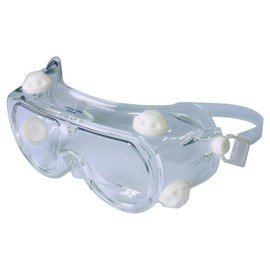As One M10C-VF-SB Low Dust Goggles, Vented Top and Bottom / 3-4790-01