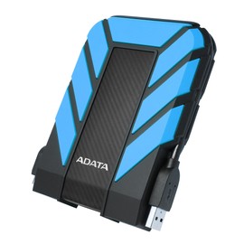 ADATA Disco Duro Externo HDD HD710P, 2 TB, Resistente a golpes,agua y polvo, certificación grado militar, Color Azul