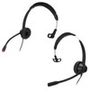 RJ9 Telephone Headset Noise Cancelling Unilateral Corded Business Headphone with