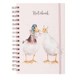Wrendale Designs by Hannah Dale - 'Not a Daisy Goes By' Cute Duck A5 Lined Notebook