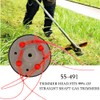 Arpisziv Pro Trimmer Head 55-491 Fit for Oregon Pivotrim M10x1.25LHF