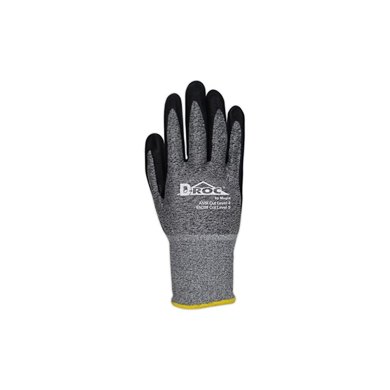 MAGID D-ROC ANSI A4 18-Gauge Hyperon Nitrile Palm Coated Work