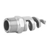 Spiral Nozzle SPJT 316L Stainless Steel Male Thread Anti‑Clogging Watering