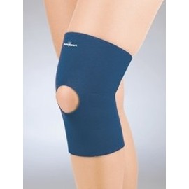 BSN Medical Safe-t-sport Standard Neoprene Knee Sleeve, Open Patella (3 Extra Large, Navy)