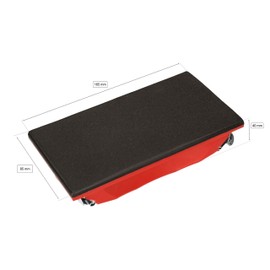 KOTARBAU® Hand Sander 85 x 165 mm Plastic Sanding Block with Metal Clamping Device for Sandpaper