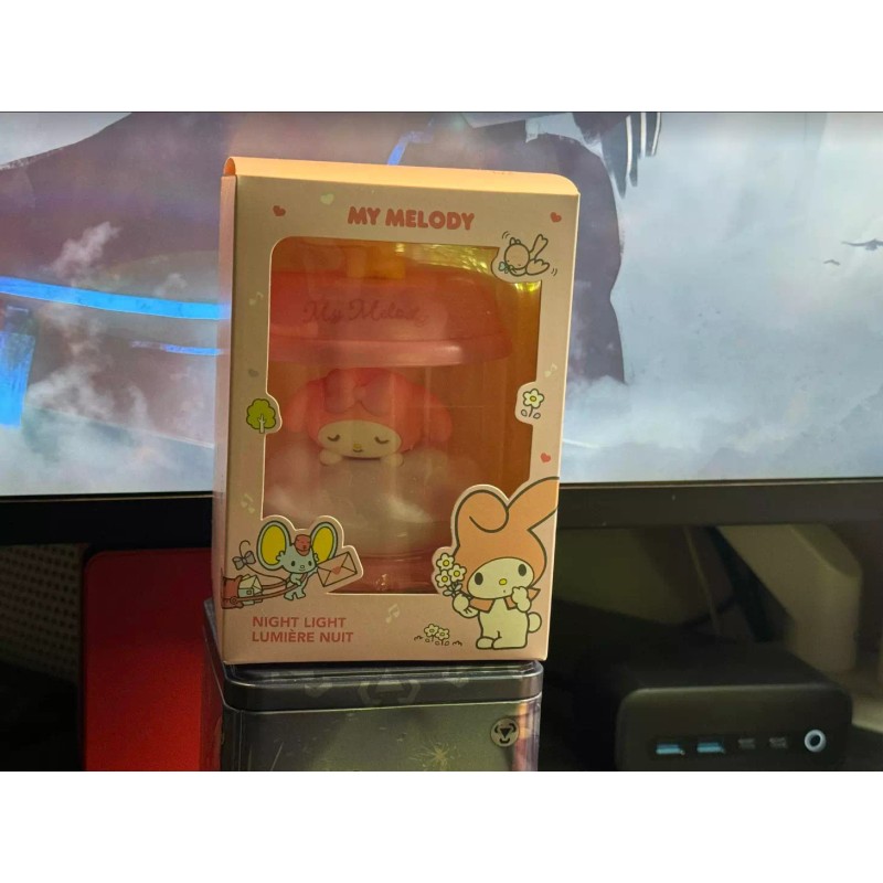 Minsio My Melody Dream Catcher Night Light Sanrio USB Rechargeable