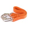 Marcobrothers Flat Bungee Cord,2 Strips (18 inches, Orange)