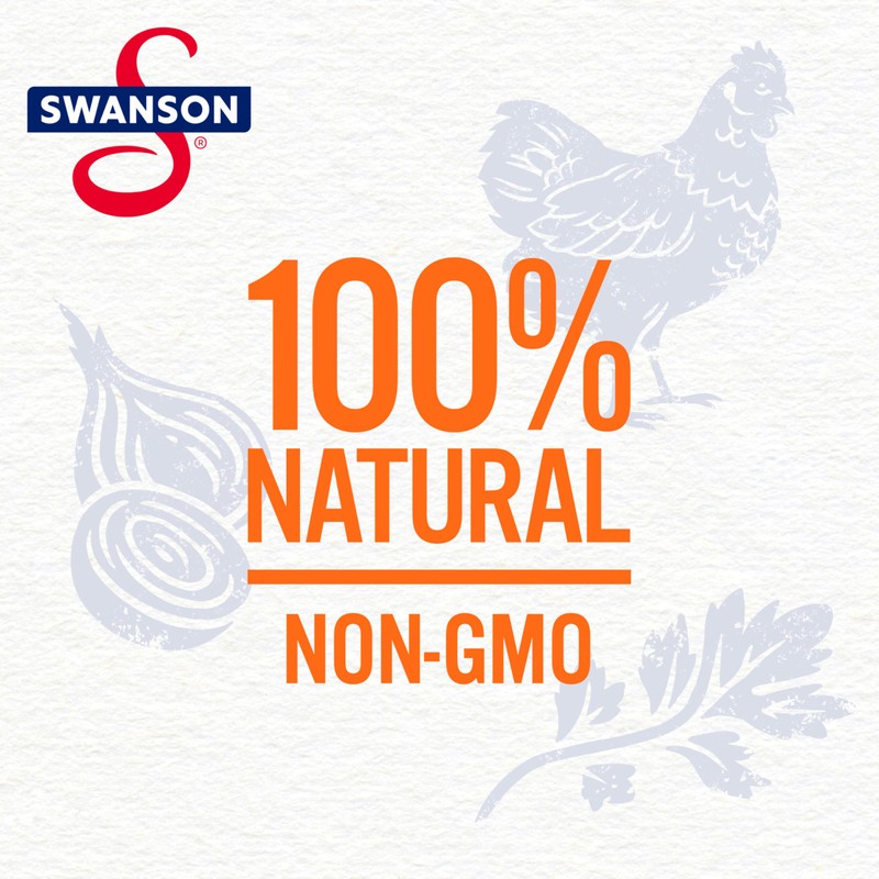 SWANSON S 100% Natural, Gluten-Free Chicken Broth, 49.5 Oz Can