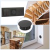 sourcing map 15Pcs Plastic Hole Plugs, 22mm(7/8") Flush Type Panel