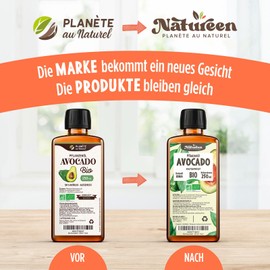 Avocado Oil Organic 250 ml - 100% Organic, Pure, Natural & Cold Pressed, Avocado Oil for Roasting, Grilling and as Seasoning Oil or Marinating