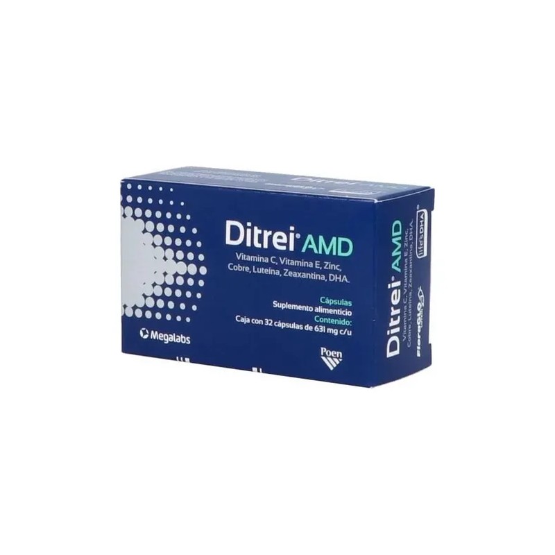 Suplemento Alimenticio Ditrei Amd 32 Cápsulas