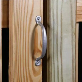 Everbilt 2 Pack Everbilt 4-7/8 in. Galvanized Light Duty Door Pull Handle 15275