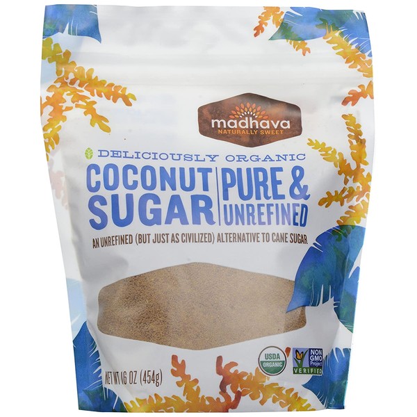 Madhava Coconut Sugar - Blonde - 16 oz