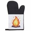Azeeda 'Lagerfeuer' Ofenhandschuh/Mitt (OG00054367)