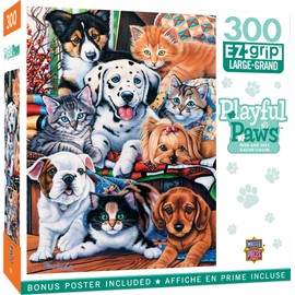 MasterPieces 300 Piece EZ Grip Jigsaw Puzzle - Hide and Seek - 18"x24"