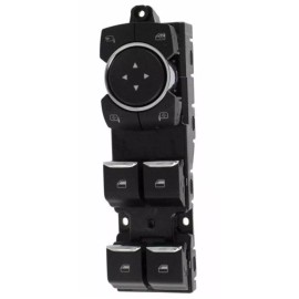 Ford NEW OEM 20-24 Ford Explorer LH Front Master Window Switch, Power Fold Mirrors