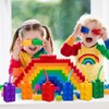 Sawysine Building Blocks Cups 10 oz Reusable Brick Party Kids