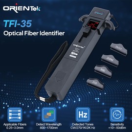 ORIENTEK TFI-35 Optical Fiber Identifier Live Fiber OFI 4 Adapters Live Detector Traffic Identifier 800nm -1700nm