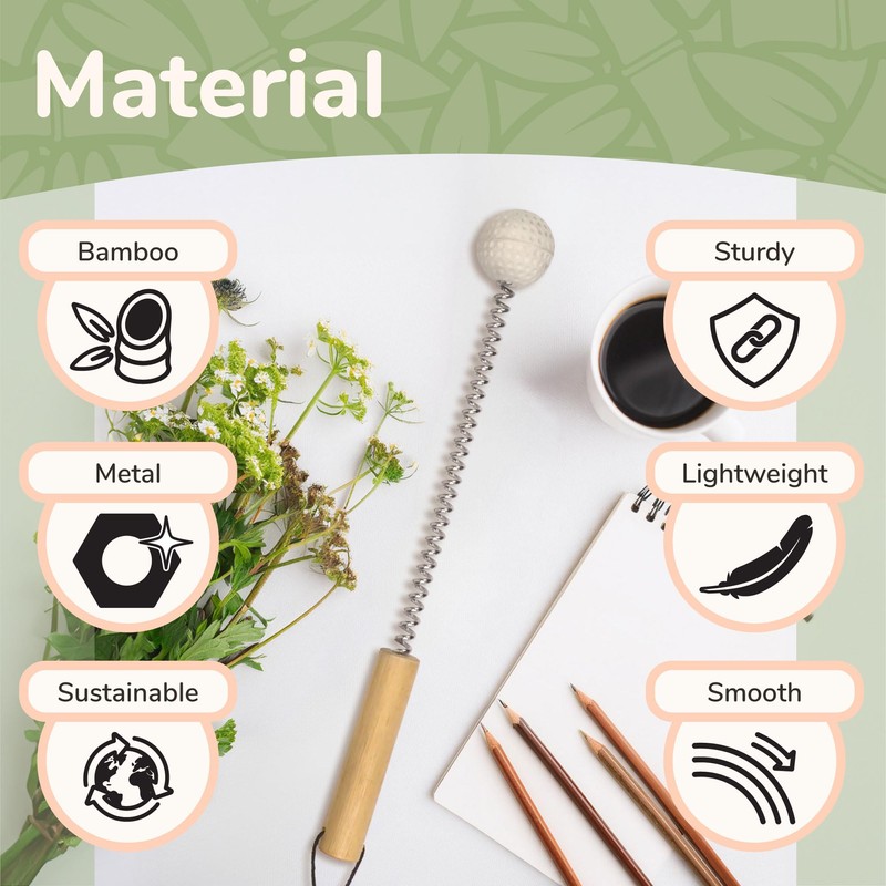 BambooMN Massager Tool, 2X Metal Mallet Bonger (Set of 2)