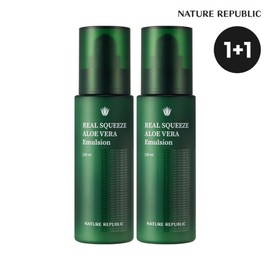 Nature Republic (현대Hmall)네이처리퍼블릭 1+1 리얼 스퀴즈 알로에베라 에멀젼 (Nature Republic) 1+1 Real Squeeze Aloe Vera Emulsion