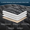 MINGBRON Seat Covers for Cars, Waterproof Seat Covers, Leather Car